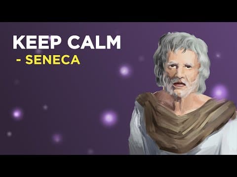 6 Stoic Ways To Keep Your Calm - Seneca (Stoicism) thumbnail