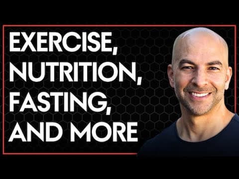 300-Special episode: Peter on exercise, fasting, nutrition, stem cells, geroprotective drugs, & more thumbnail