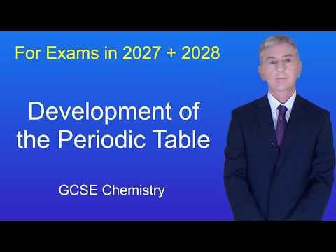 GCSE Chemistry Revision "Development of the Periodic Table" thumbnail