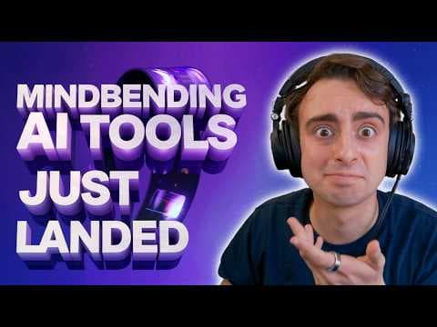 MINDBENDING AI ADVANCES DON'T STOP! - Latest AI News & Tools thumbnail