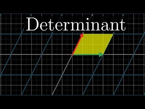 What Is a Determinant and Why Is It Important in Linear Algebra? thumbnail