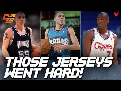 Why NBA jerseys aren’t as good as they used to be | Club 520 Podcast thumbnail