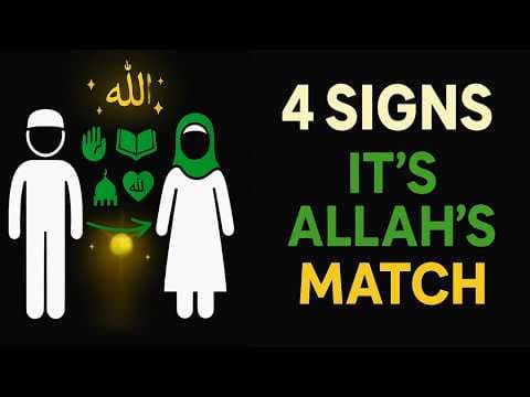 4 Ways Allah Reveals Your Soulmate (You Might Have Met Already!) | ISLAM thumbnail