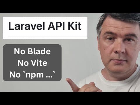 Laravel API Starter Kit with Docs and Versioning thumbnail