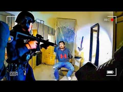 Cops Save Hostages From Killer's House Of Horrors thumbnail