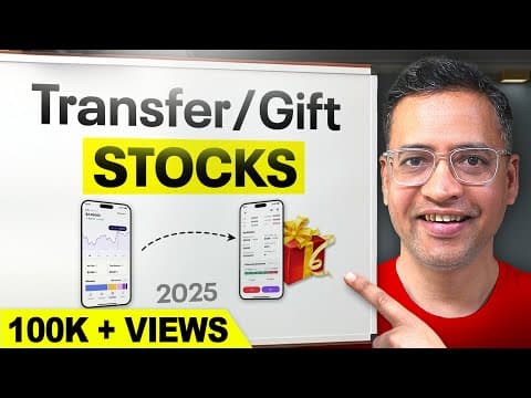 99% Don’t Know How to Gift and Transfer Stocks to Family in India | Step-by-Step Guide - Rahul Jain thumbnail