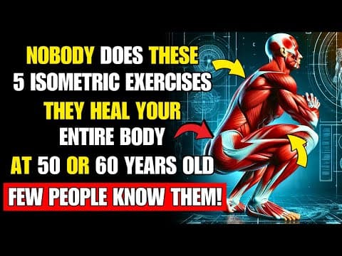 🔥 Only 5 Isometric Exercises to Strengthen Your Entire Body – Do Them at Home! thumbnail