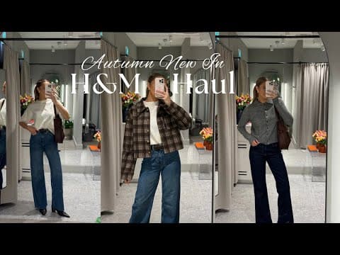 🍂 AUTUMN H&M HAUL 2025 | New In H&M Try On + Styling Ideas for Fall 🍂 thumbnail