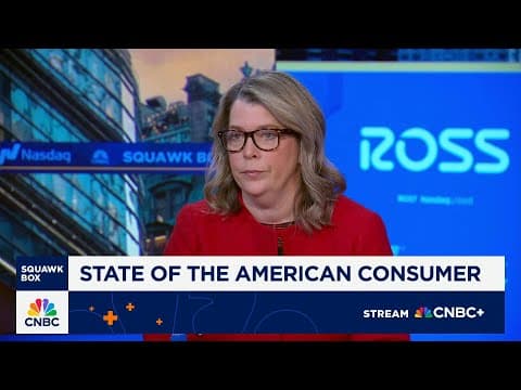 Consumer spending is growing but the pace has slowed, says Bank of America's Liz Everett Krisberg thumbnail