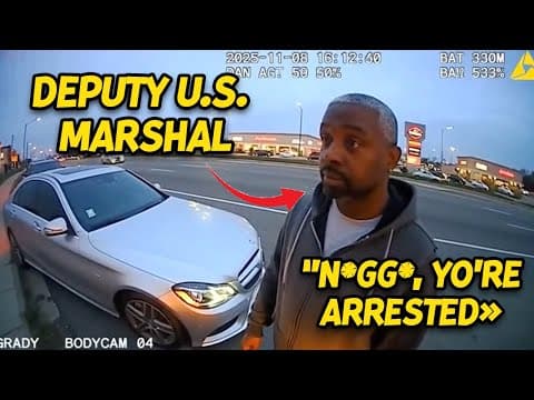 ARROGANT Cop Arrests Black Deputy U.S. Marshal, Now FIRED and Sued thumbnail