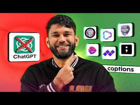 Forget ChatGPT, Here Are 7 Free AI Tools! thumbnail