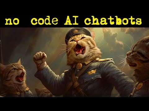 Custom GPT ChatBots on Your Site | Advanced OpenAI ChatBots Setup No Code for Business Use. thumbnail
