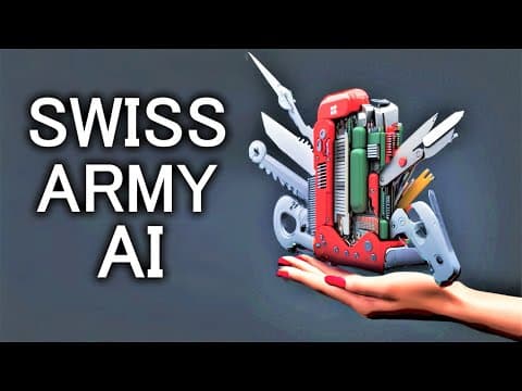 Free NEW "Swiss Army AI Model" - Versatile Diffusion Text to image Explained! thumbnail