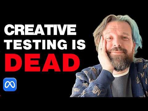 The NEW WAY to Test Ads on Meta in 2026 (Post-Andromeda) thumbnail