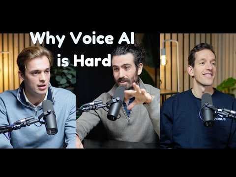 The Challenge with AI Voice Agents thumbnail