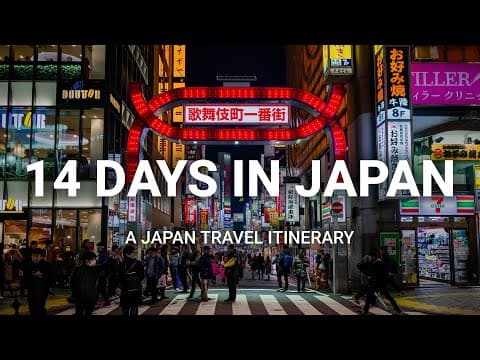 How to Spend 14 Days in Japan  - A Japan Travel Itinerary thumbnail