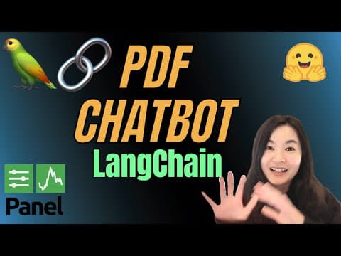 5 Steps to Build a Question Answering PDF Chatbot: LangChain + OpenAI + Panel + HuggingFace. thumbnail