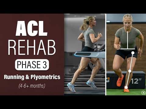 ACL Rehab: Phase 3 | 4 To 6+ Months (Jumping & Landing Exercises | Plyometrics | Running) thumbnail