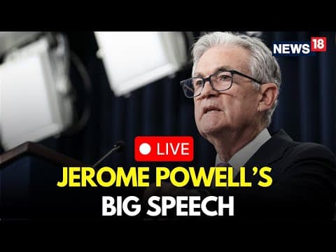 Jerome Powell LIVE | Fed Chair Jerome Powell Remark At ECB Forum | Jerome Powell Speech LIVE | N18G thumbnail
