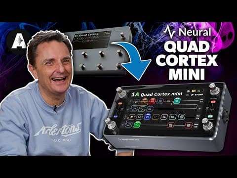 Neural DSP Quad Cortex Mini - QC Power, New Form Factor! thumbnail