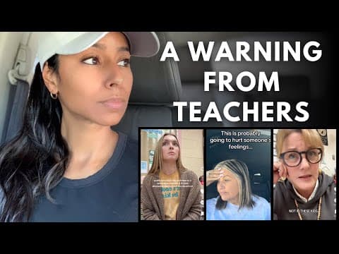 Teachers Are DONE & Speak Out — Something Is Very Wrong With America’s Youth thumbnail