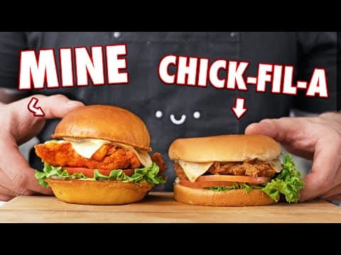 Making The Chick-fil-A Spicy Deluxe At Home | But Better thumbnail