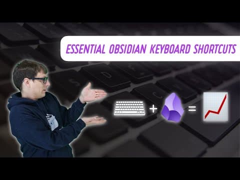 Boost Your Productivity with These 10 Essential Obsidian Keyboard Shortcuts thumbnail
