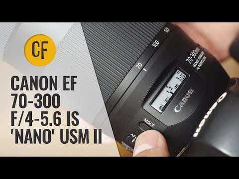 Canon 70-300mm f/4-5.6 IS ['Nano'] USM II lens review with samples (Full-frame and APS-C) thumbnail