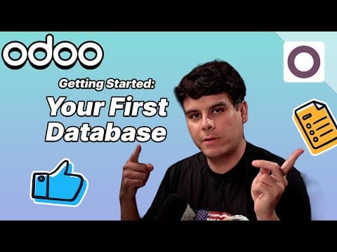 Create an Odoo Database | Odoo Getting Started thumbnail