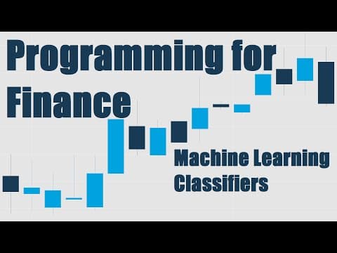 [See Description] Creating our Machine Learning Classifiers - Python for Finance 16 thumbnail