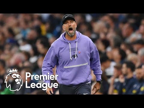 Jurgen Klopp frustrated with officiating in Liverpool's loss to Spurs | Premier League | NBC Sports thumbnail