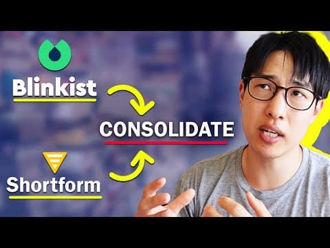 How I Find The Perfect Book For Any Problem (Blinkist vs Shortform) thumbnail