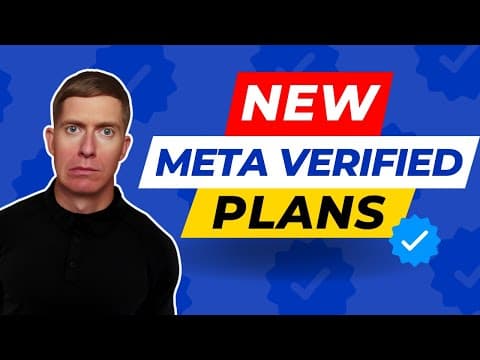 New Meta Verified Pricing: $12 Up To $350 PER MONTH 😳 (Is It Worth It?) thumbnail