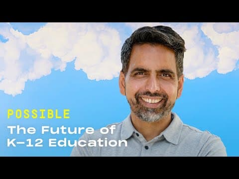 Sal Khan on the future of K-12 education thumbnail