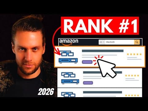 Amazon Ranking Strategy 2026 - How to Rank #1 on Amazon thumbnail