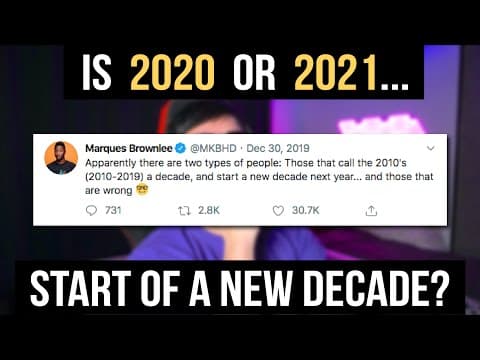 Is 2020 or 2021 the Start of The New Decade? thumbnail