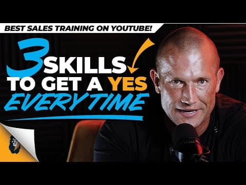 Sales Training // 3 Skills to Get a YES Every Time // Andy Elliott thumbnail