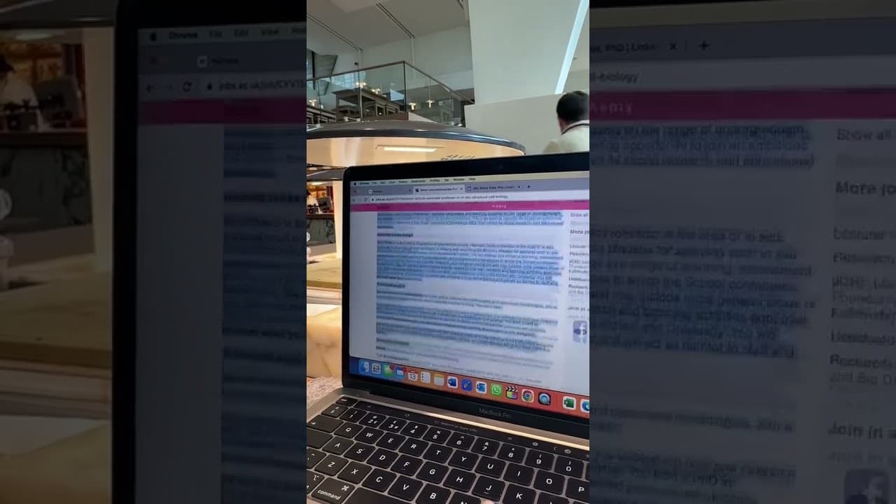 YouTube video player