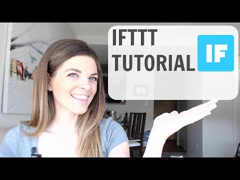 If This Then That (IFTTT App Recipes for Social Media) thumbnail
