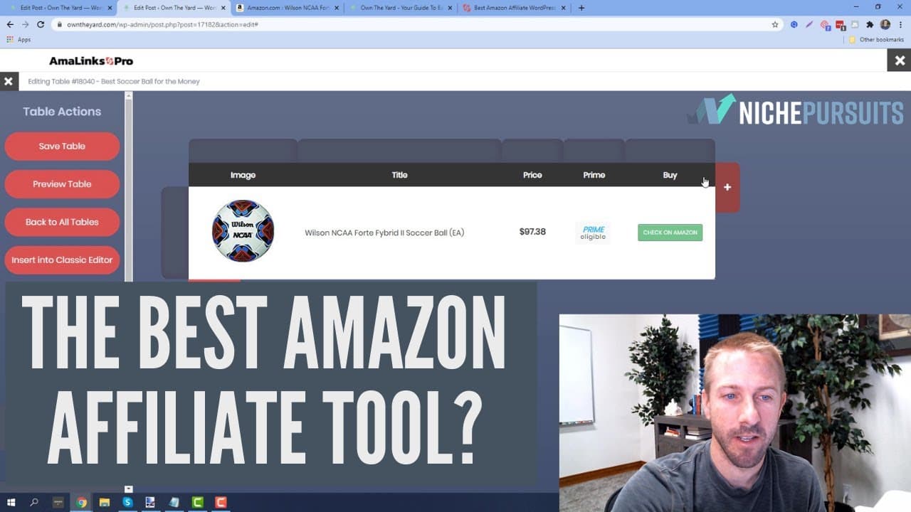 YouTube video player