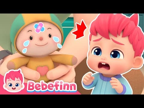 👶 Finn Has a Baby Brother!ㅣBabysittingㅣBebefinn Playtime Musical Stories thumbnail