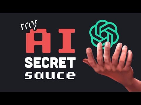 AI is giving me an unfair advantage thumbnail