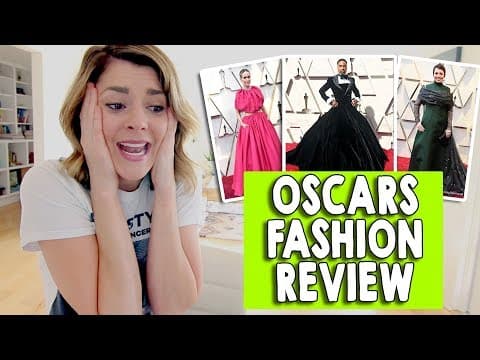 OSCARS FASHION REVIEW 2019 // Grace Helbig thumbnail