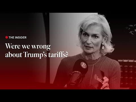 Were we wrong about Trump's tariffs? thumbnail
