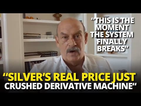 The $40 Billion Silver Trigger Just Burst a $2 Quadrillion Derivative Bubble | Bill Holter thumbnail