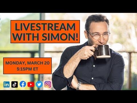 Infinite Game Live Q&A Replay | Simon Sinek thumbnail