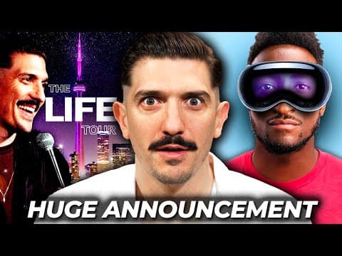 What Is the Huge Announcement by the Comedian in Toronto? thumbnail
