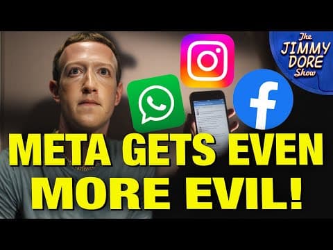 Meta Is READING YOUR PRIVATE MESSAGES To Feed Its AI! thumbnail