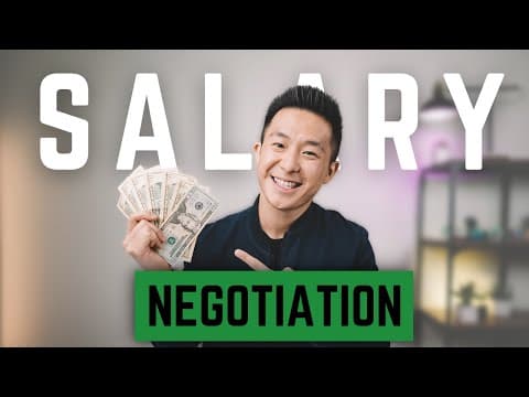How to Negotiate Salary after Job Offer | 5 Practical Tips thumbnail
