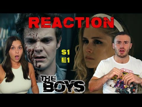 WOW, We Did NOT Prepare for This! | The Boys S1 E1 Reaction and Review | 'The Name of the Game' thumbnail